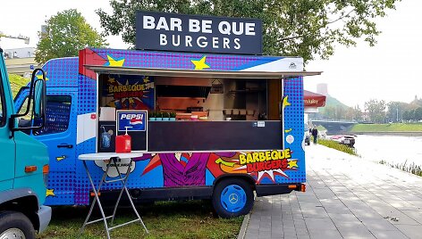 &bdquo;Barbeque Burgers&ldquo; vagonėlis