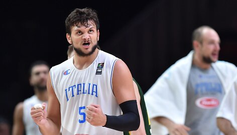 Alessandro Gentile yra žaidęs ne vieną mačą su Lietuvos krep&scaron;inio rinktine.