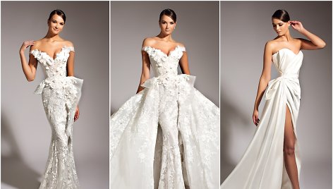 „Vamp“ 2022 m. vestuvinių suknelių kolekcijoje vyrauja elegancija ir prabanga