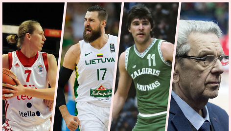 Jurgita Štreimikytė, Jonas Vlaančiūnas, Arvydas Sabonis, Vladas Garastas – tarp šimto Lietuvos krepšinio legendų.