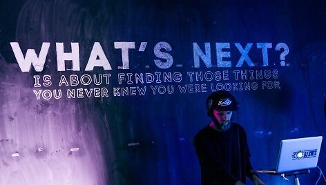 Daugiau nei konferencija &bdquo;What's Next?&ldquo;: nuo inovacijų ir dizaino parodų iki kontaktų vakarėlių