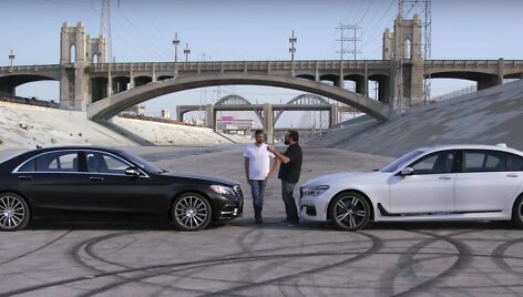 &bdquo;Motor Trend&ldquo; apžvalga: BMW 7 prie&scaron; S klasės &bdquo;Mercedes-Benz&ldquo;