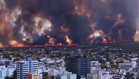 Gaisras Argentinoje