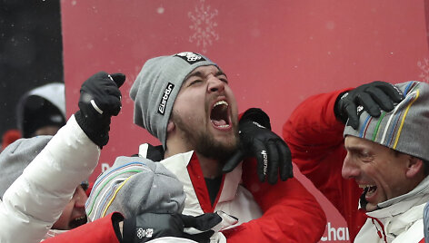 Davidas Gleirscheris netikėtai laimėjo olimpinį aukso medalį.
