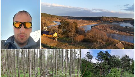 Audriaus karantino atostogos: 559 km pėsti Nemuno pakrante nuo Baltarusijos iki Kur&scaron;ių marių