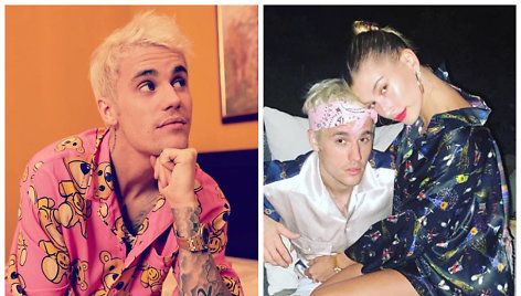 Justinas Bieberis ir Hailey Baldwin