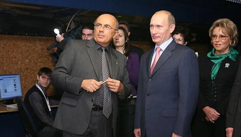 Aleksandras Zapesockis ir Vladimiras Putinas