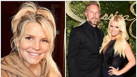 Jessica Simpson su vyru Ericu Johnsonu