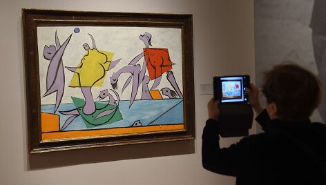 Pablo Picasso paveikslas &bdquo;Le Sauvetage&ldquo;
