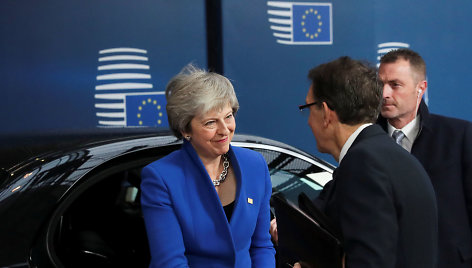 Didžiosios Britanijos ministrė pirmininkė Theresa May