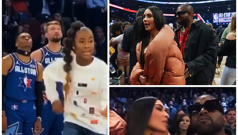 Domantas Sabonis, Kim Kardashian, Kanye Westas