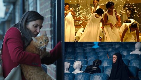 Kadrai i&scaron; filmų &bdquo;Katė sienoje&ldquo;, &bdquo;Nilo Dievo motina&ldquo;, &bdquo;Konferencija&ldquo;