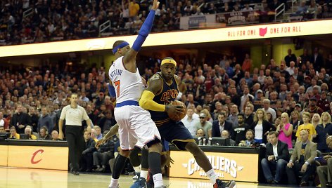 LeBronas Jamesas ir Carmelo Anthony