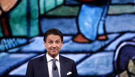 Italijos premjeras Giuseppe Conte