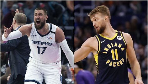Jonas Valančiūnas ir Domantas Sabonis taip pat teks dalies pajamų, jei NBA sezonas nebus atnaujintas.