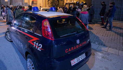 Italijos karabinierių automobilis