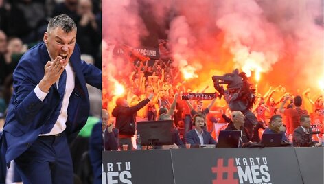&Scaron;arūnas Jasikevičius ir &bdquo;Lietuvos ryto&ldquo; fanai