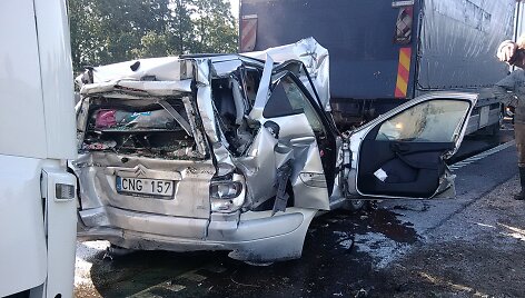 Avarija pasienyje su Lenkija