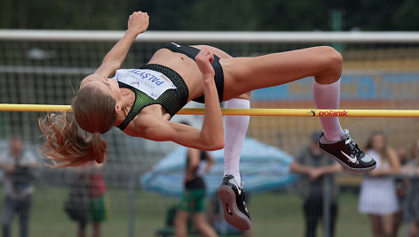 Lietuvos lengvosios atletikos čempionatas. Airinė Palšytė