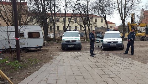 Vilniuje rastas sprogmuo 