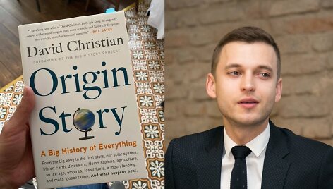 Knygos vir&scaron;elis ir Jaunius &Scaron;pakauskas