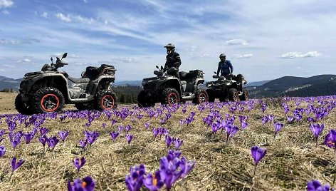 „ATV Turizmo“ stovykla Rumunijoje