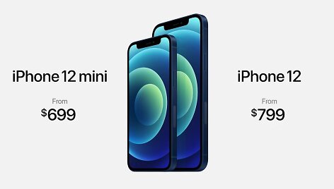 &bdquo;iPhone 12&ldquo; kainos
