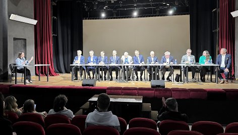 Kandidatų į Europos Parlamentą debatai Trakuose