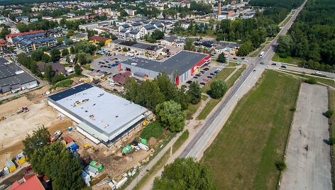 Statoma &bdquo;Lidl&ldquo; parduotuvė Palangoje