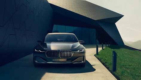 Prabangaus BMW sedano koncepcija
