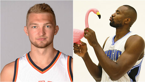 Domantas Sabonis ir Serge'as Ibaka