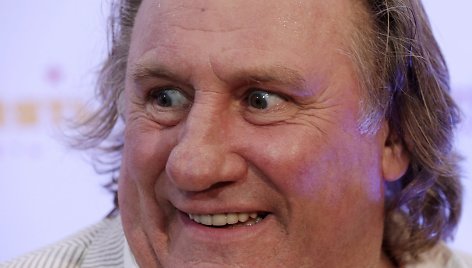 Prancūzijos aktorius Gerard'as Depardieu