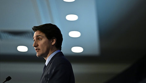 Kanadiečių ministras pirmininkas Justinas Trudeau