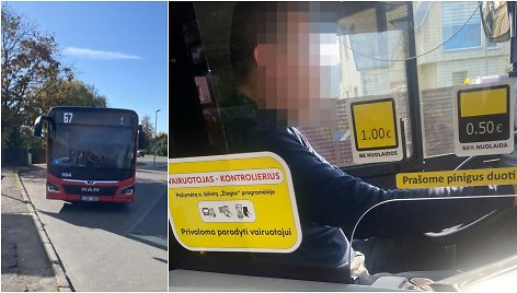 „Kauno autobusų“ vairuotojas į vidų neįleido neįgaliojo