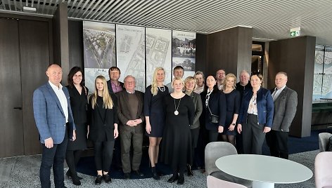 Suomijos ambasados delegacija