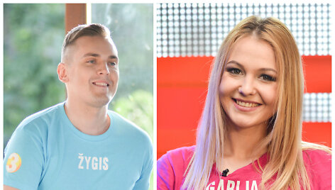 &bdquo;2 barai&ldquo; dalyviai Žygis ir Gabija