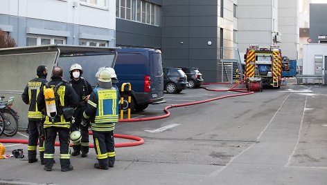 Vokietijoje per sprogimą „Lidl“ būstinėje sužeisti trys žmonės