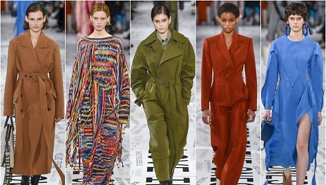 „Stella McCartney“ 2019–2020 m. rudens ir žiemos kolekcijos modeliai