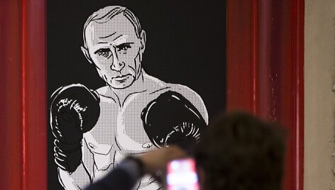 Vladimiro Putino įkvėpti meno kūriniai