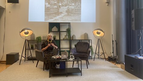 Raimonda Ravaitytė-Meyer &bdquo;Dorės&ldquo; pristatyme 