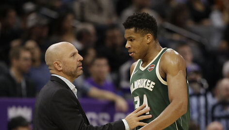 Jasonas Kiddas ir Giannis Antetokounmpo 