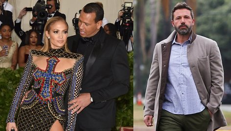 Jennifer Lopez su Alexu Rodriguezu, Benas Affleckas