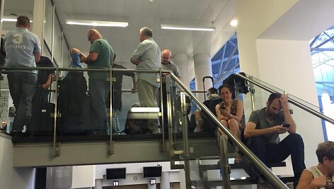 At&scaron;auktas skrydis į Amsterdamą