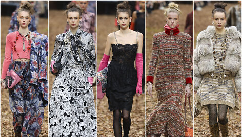 &bdquo;Chanel&ldquo; 2018&ndash;2019 m. rudens ir žiemos kolekcijos modeliai