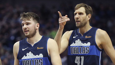 Luka Dončičius ir Dirkas Nowitzkis