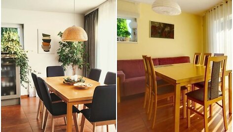Architektės Sandros namai prie&scaron; ir po
