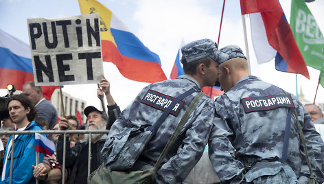 Protestas Maskvoje