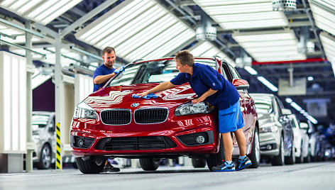 BMW gamykla Leipcige