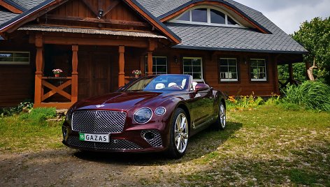 Kabrioletas „Bentley Continental GT“ Vabalynėje