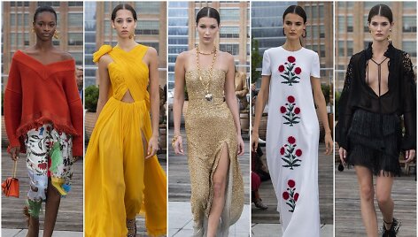 &bdquo;Oscar de la Renta&ldquo; 2019 m. pavasario ir vasaros kolekcijos pristatymas